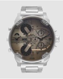 Diesel - Mr. Daddy 2.0 Silver Chronograph Watch