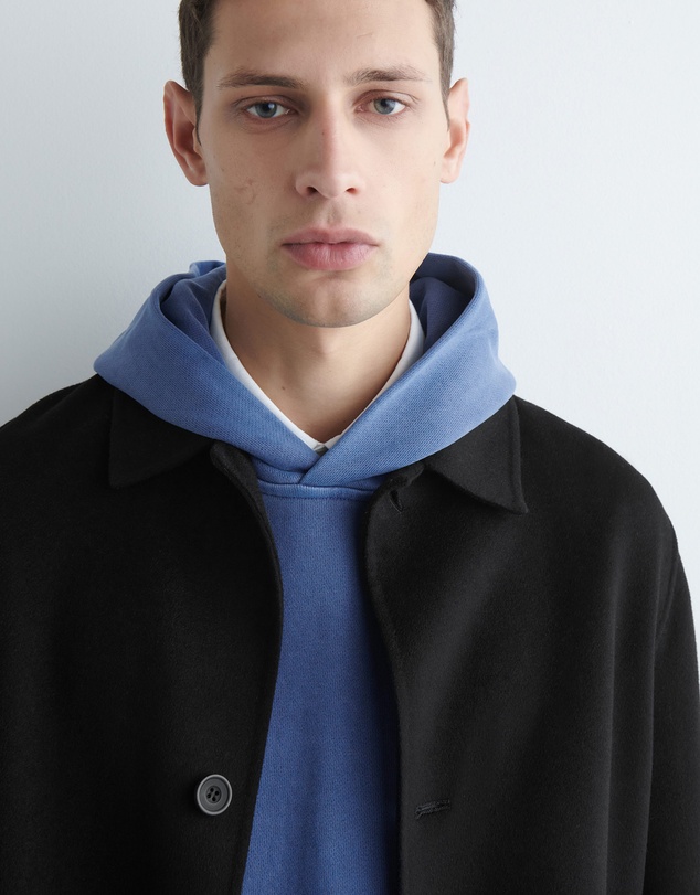 COS - Washed Cotton-Jersey Hoodie