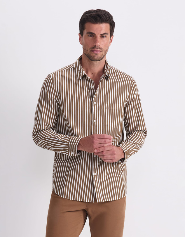 Sportscraft - Ryan Stripe Long Sleeve Shirt