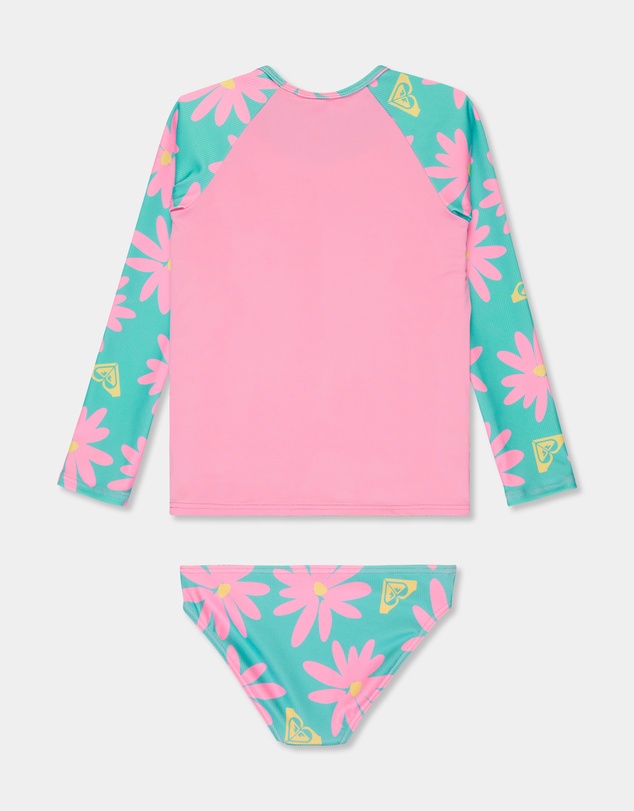 Roxy - Girls 2 to 7 Marguerite Two Piece Rash Vest