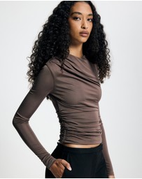 Lover - Giselle Long Sleeve Jersey Top