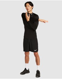 Nike - Pro Nike Dri-FIT Fitness Mock-Neck LS Top