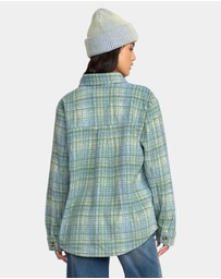 Billabong - Womens Forge Fleece Flannel Shirt