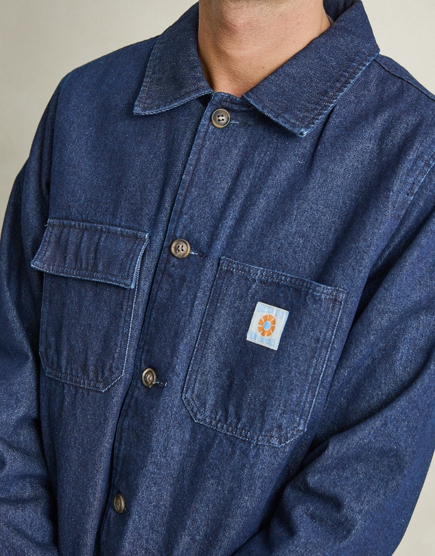 Rhythm - Denim Insulated Shirt Jacket