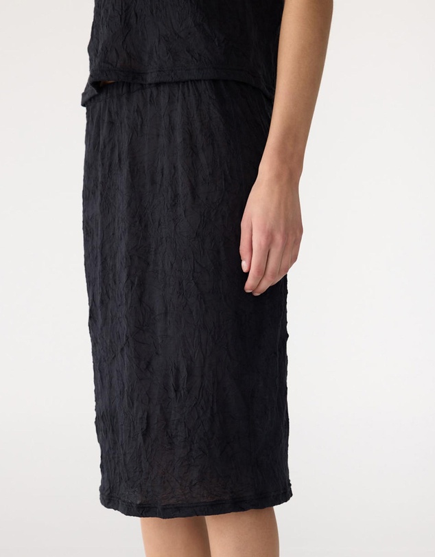 Bassike - Crinkle Jersey Skirt