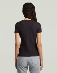 G-Star - Rib Cap Sleeve Tee
