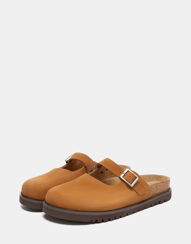 EVERAU - Australian Shepherd Ugg Brikon Cow Suede Upper Loafer Oxfords Flats