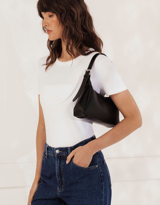Morgan & Taylor - Anya Shoulder Handbag in Black