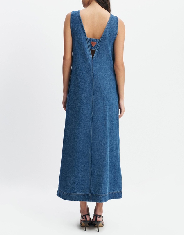 Aje Studio - Kendall Denim Midi Dress