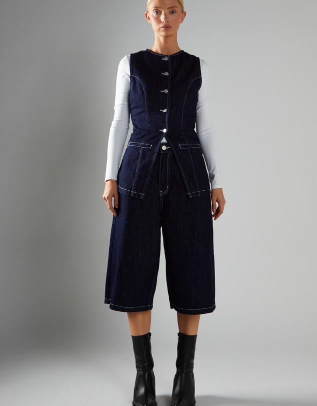 Glamorous - Long Length denim shorts