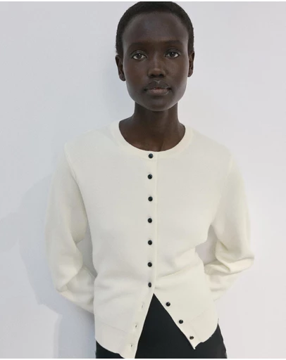 M.N.G - Knitted Button Cardigan