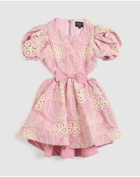 Bardot Junior - Bella Stripe Mini Dress - Kids-Teens