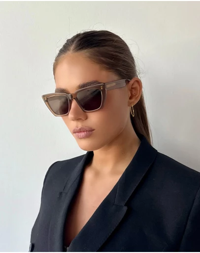 Soda Shades - Hailey II Crystal Taupe