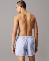 Calvin Klein - Logo Embroidery Medium Drawstring Swim Shorts