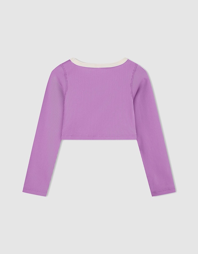 Zulu & Zephyr Mini - Mini Stripe Crop Rashie - Babies-Teens