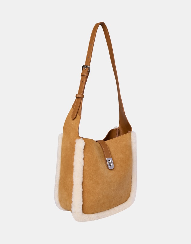 EVERAU - Australian Shepherd Ugg Dona Cow Suede Upper Bags