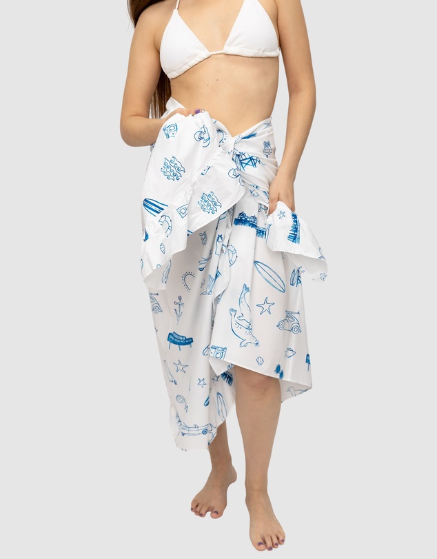 Sant And Abel - Women's Nathan Turner Malibu Sarong