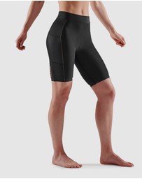 SKINS - SKINS Compression Women's Series-5 Activewear Half Tight Black