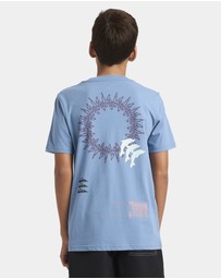 Quiksilver - Boys 8 to 16 Free Lock T-Shirt