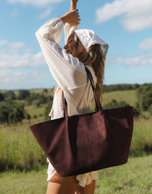 Louenhide - Sawyer Suedette Tote Bag