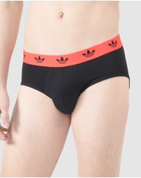 adidas Originals - 3 Pack Comfort Flex Cotton Brief Underwear