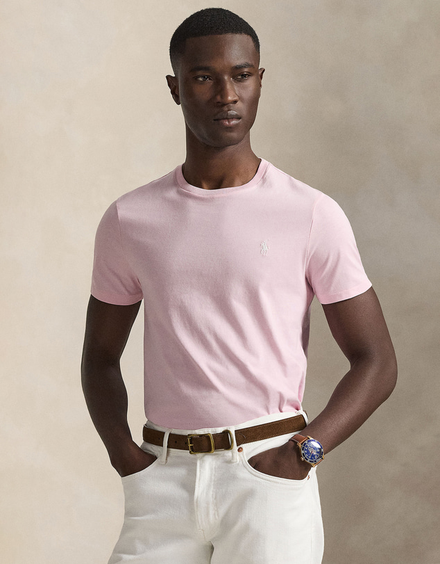 Polo Ralph Lauren - Custom Slim Fit Jersey Crewneck T-Shirt