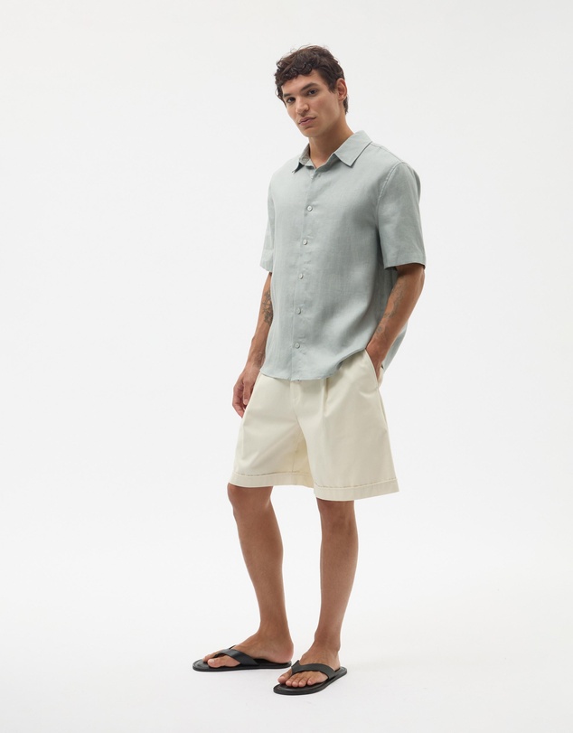 AERE - Euro Resort Linen SS Shirt