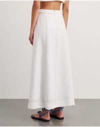 Jag - Sabine Linen Maxi Skirt