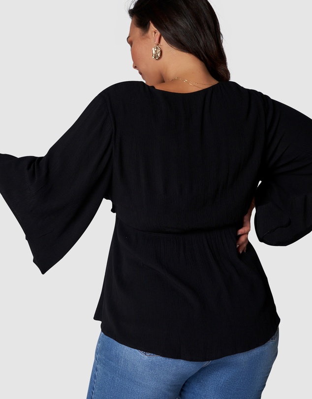 Something 4 Olivia - Salma Wrap Blouse