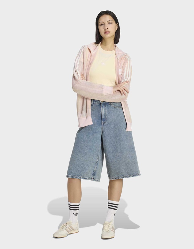 adidas Originals - ADIDAS ORIGINALS SUMMER GLOW KNITTED FIREBIRD TRACK TOP Womens