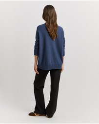 Toorallie - Drop Shoulder Mock Neck