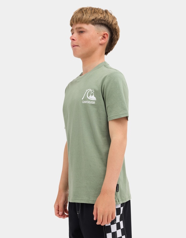 Quiksilver - Boys 8 to 16 Original Co T-Shirt