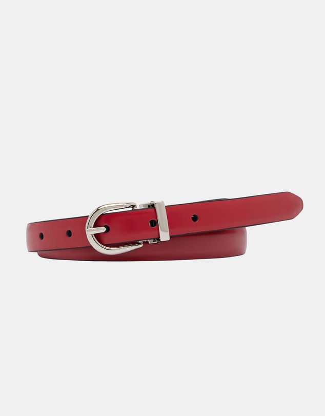 Buckle - Avon. Australian Made Reversible Leather Belt. 19mm width.