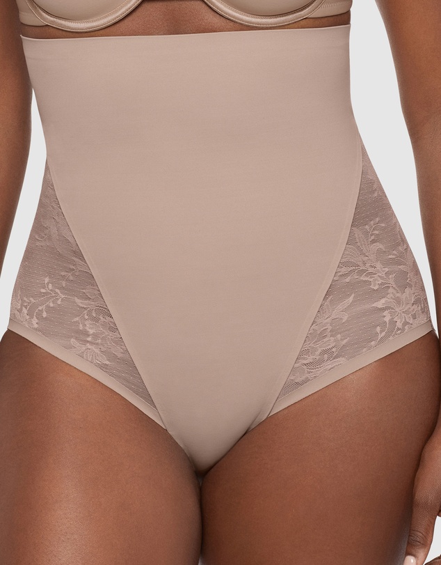 Miraclesuit Shapewear - Modern Romance Ultra-High Waist Lace Shapewear Brief