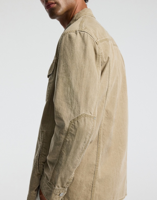 Calibre - Denim Shirt Jacket Putty