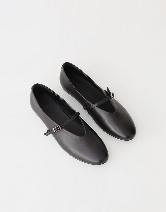Forcast - Emma Leather Ballet Flats