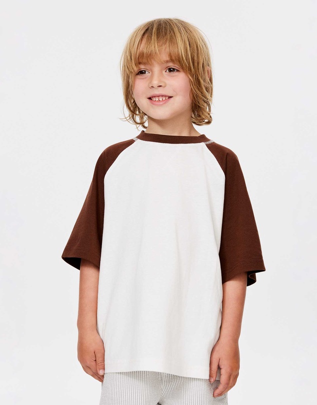 Cotton On Kids - Raglan Short Sleeve Tee