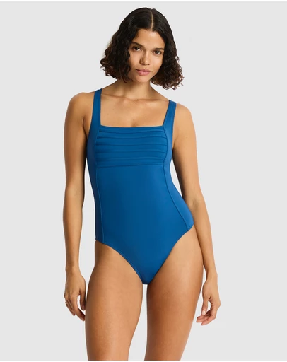 Sea Level Australia - De Luxe Square Neck Bralette One Piece