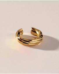 Najo - Wisteria Yellow Gold Ear Cuff