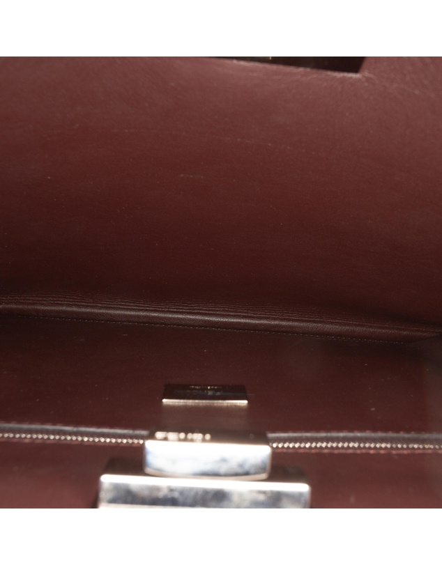 Pre-Loved by Azura Reborn - Pre-Loved Leather Peekaboo Clutch Crossbody