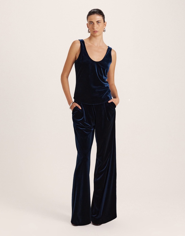 SABA - Lea Velvet Bias Tank