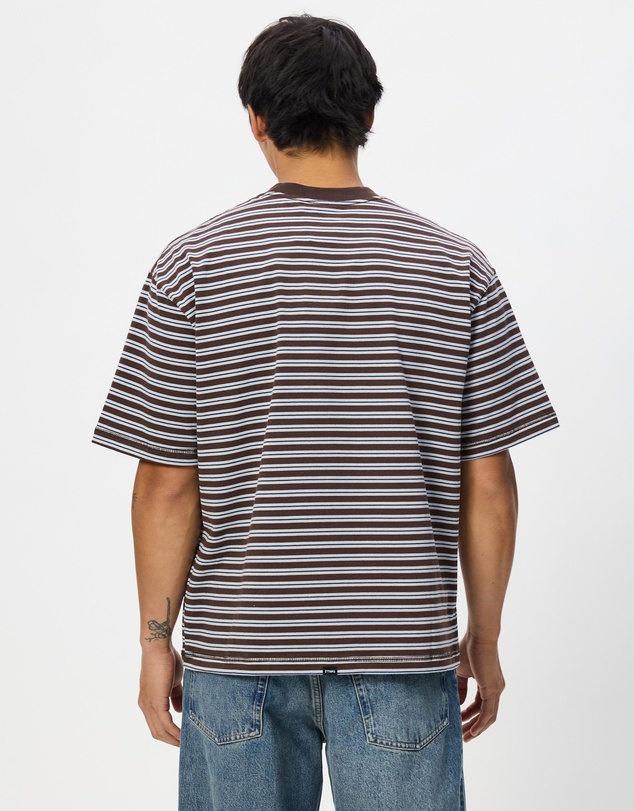 Thrills - Built To Last Stripe Oversize Box Crop Tee - ICONIC EXCLUSIVE