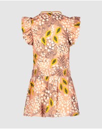 Like FLO - Papaya Print Dress - Kids-Teens