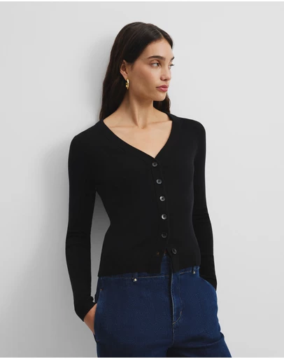 Country Road - Wool Silk Cardigan