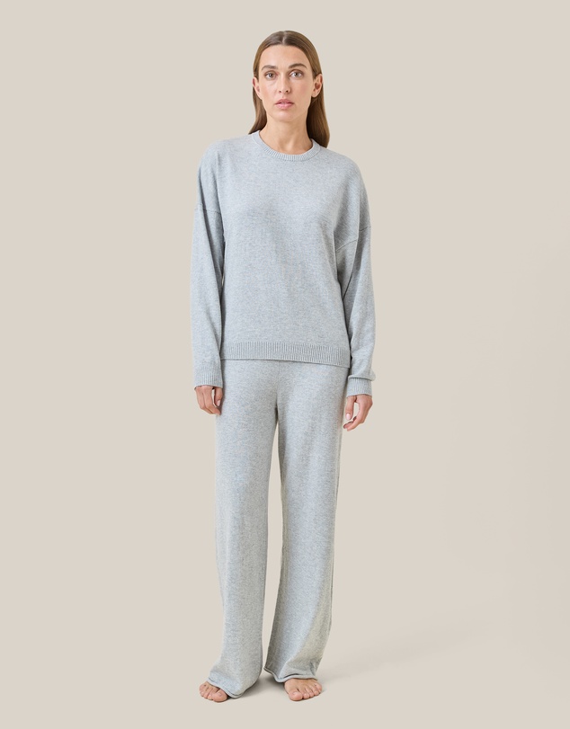 Papinelle - Cotton Cashmere Straight Leg Pant