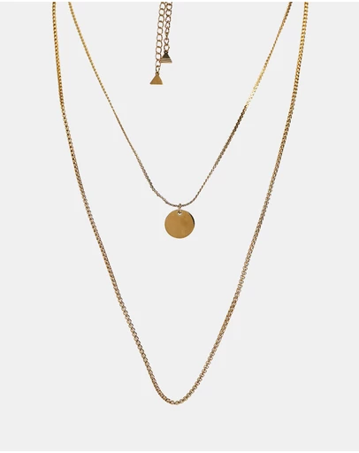 ALDO - Duolink Stainless Steel Necklace Set