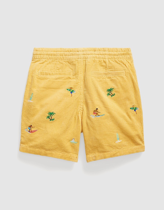 Polo Ralph Lauren - Polo Prepster Embroidered Corduroy Shorts - Teens