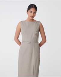 Forcast - Mila Pencil Midi Dress