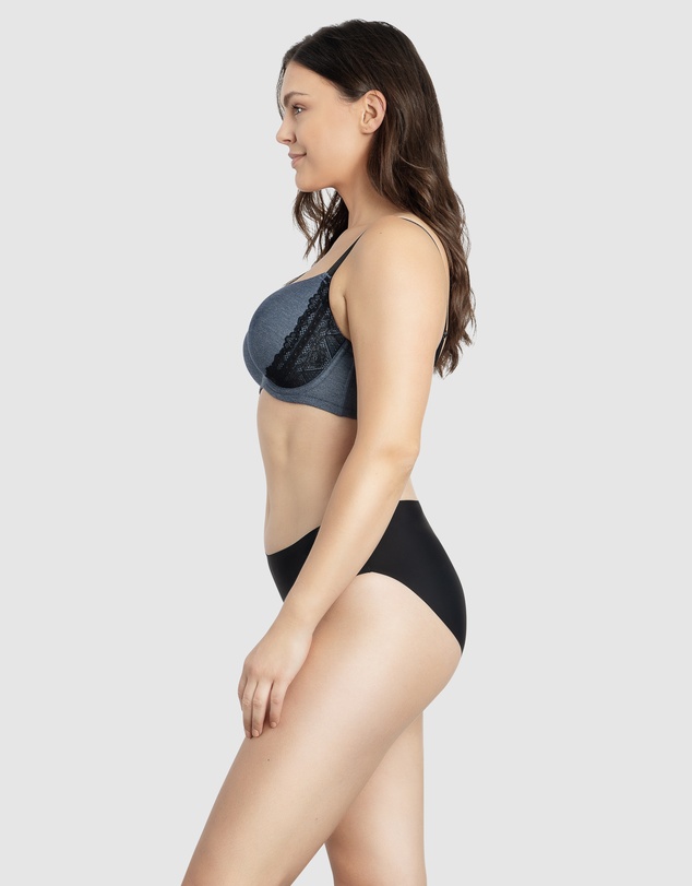 Parfait - Casey Denim Wired Plunge T-Shirt Bra