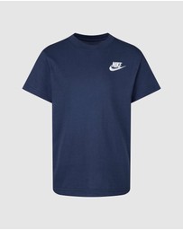 Nike - Sportswear Embroidered Futura Tee - Kids